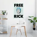 POSTER RICK & MORTY FREE RICK