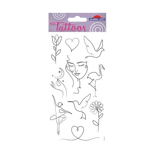 TATTOOS TEMPORAIRES ART LINEAIRE