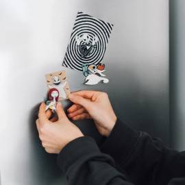 SET DE 3 MAGNETS DISNEY L'ÉTRANGE NOËL DE MONSIEUR JACK 2