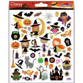 AUTOCOLLANTS CLASSY HALLOWEEN SORTS ET SORCIERES