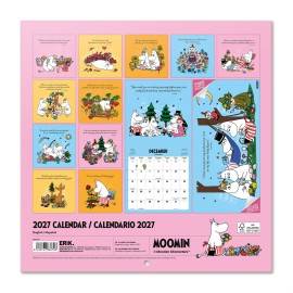 CALENDAR 2027 30X30 MOOMIN US 2
