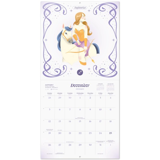 CALENDAR 2027 30X30 ASTRAL US