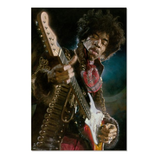 POSTER SEBASTIAN KRUGER JIMI HENDRIX