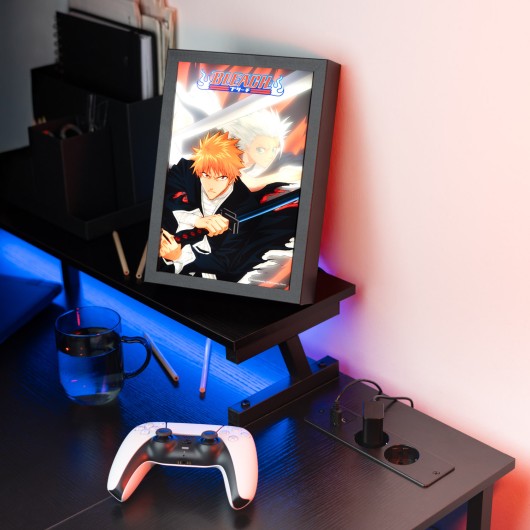 AFFICHE LED ENCADRÉE BLEACH
