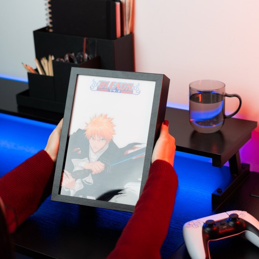 AFFICHE LED ENCADRÉE BLEACH