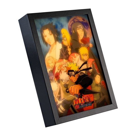 PRINT RÉTROÉCLAIRÉ NARUTO SHIPPUDEN
