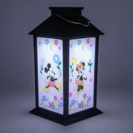 LANTERNE SOLAIRE MICKEY ET MINNIE