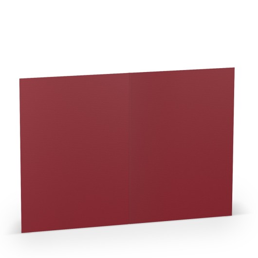 CARTE A6 5 UNITES GRENAT