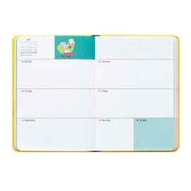 AGENDA SCOLAIRE 2026/2027 SEMAINIER POCKET 17 MOIS LES SIMPSON 2