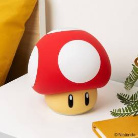 LAMPE SQUISHY RECHARGEABLE EN SILICONE CHAMPIGNON MARIO 2