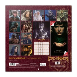 CALENDAR 2027 30X30 THE LORD OF THE RINGS US 2