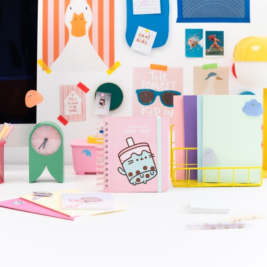 AGENDA SCOLAIRE 2026/2027 JOURNALIER M 11 MOIS PUSHEEN