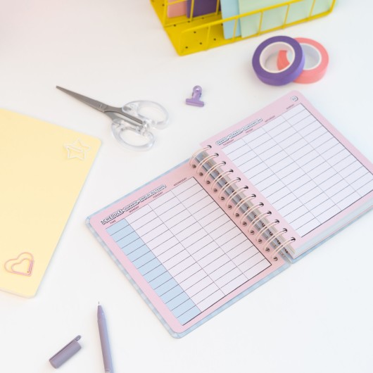 AGENDA SCOLAIRE 2026/2027 JOURNALIER M 11 MOIS ANIME TREND