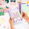AGENDA SCOLAIRE 2026/2027 SEMAINIER A5 12 MOIS ASTRAL