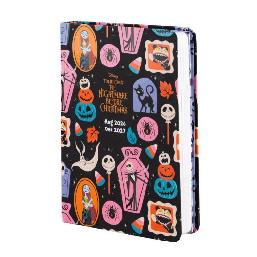 AGENDA SCOLAIRE 2026/2027 SEMAINIER POCKET 17 MOIS DISNEY L'ETRANGE NOEL DE MR JACK
