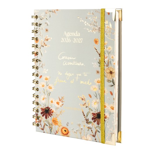 AGENDA SCOLAIRE 2026/2027 SEMAINIER ESSENTIAL RAQUEL BECK