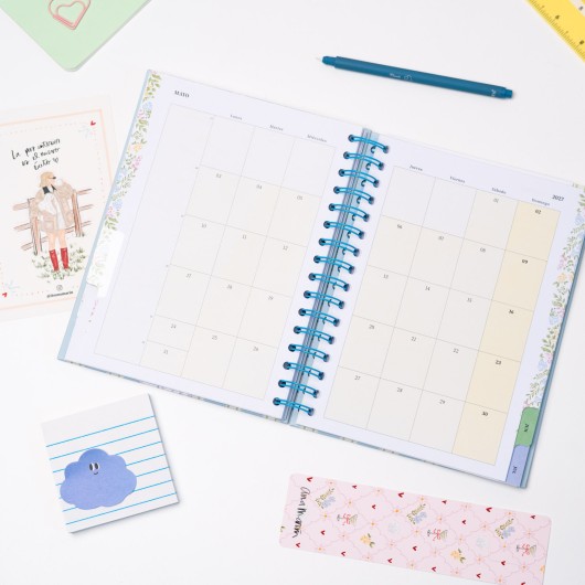 AGENDA SCOLAIRE 2026/2027 SEMAINIER ESSENTIAL ANA MARIN