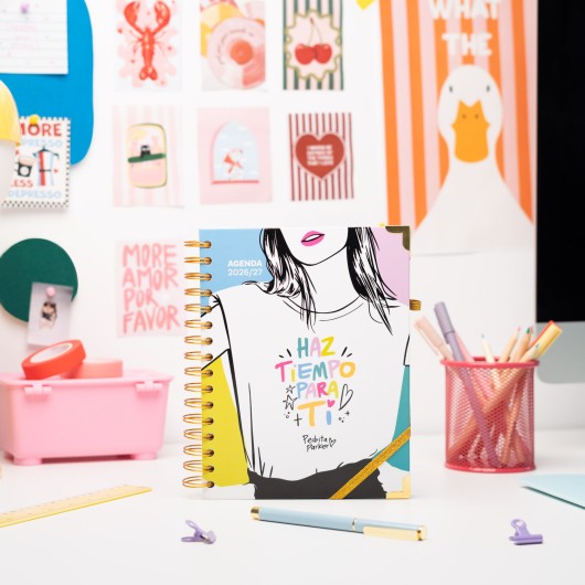 AGENDA SCOLAIRE 2026/2027 SEMAINIER ESSENTIAL PEDRITA PARKER