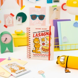AGENDA SCOLAIRE 2026/2027 SEMAINIER A5 12 MOIS GARFIELD 2