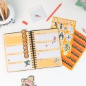 AGENDA SCOLAIRE 2026/2027 SEMAINIER A5 12 MOIS DRAGON BALL