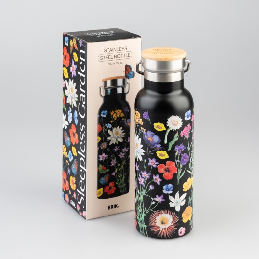 BOUTEILLE METALLIQUE AVEC ANSE SLEEPLESS GARDEN