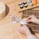 PACK 2 AUTOCOLLANTS VINYLE PUSHEEN SUSHI ROLL 6