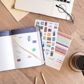 AGENDA SCOLAIRE 2026/2027 SEMAINIER A5 RELIÉ 17 MOIS HARRY POTTER 2