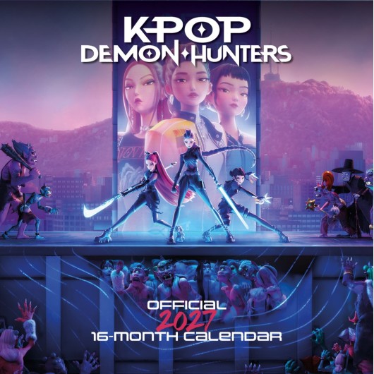 CALENDRIER 2027 30X30 K POP DEMON HUNTERS (PLASTIC FREE)