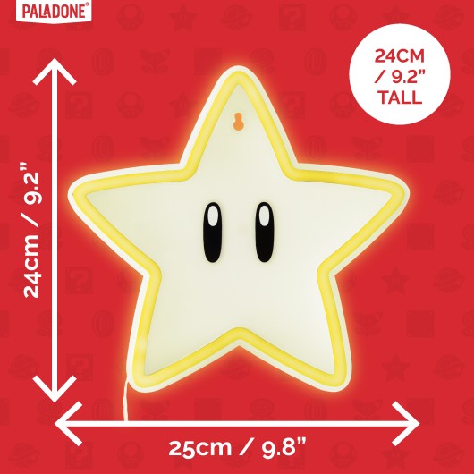LAMPE NÉON SUPER MARIO