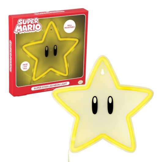 LAMPE NÉON SUPER MARIO