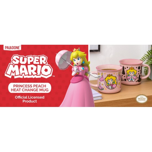 MUG THERMORÉACTIF PEACH (SUPER MARIO)