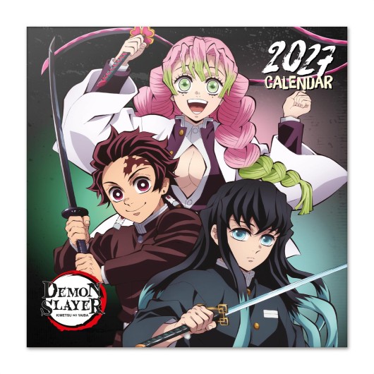 CALENDRIER 2027 30X30 DEMON SLAYER VILLAGE DES FORGERONS