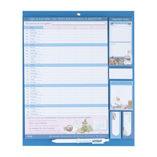 PLANNER CON IMAN 2026/2027 MOOMIN