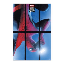POSTER MARVEL 80 ANS SPIDERMAN