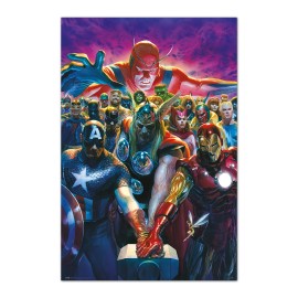 POSTER MARVEL AVENGERS - 10 BY ALEX ROSS