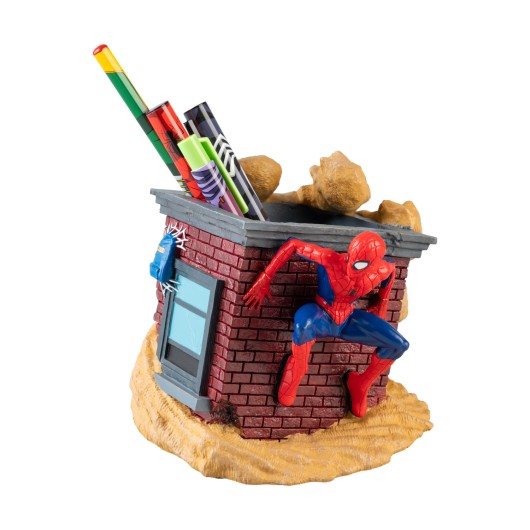 POT A CRAYONS ET ENSEMBLE D'ECRITURE MARVEL SPIDER-MAN