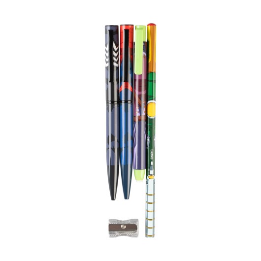 POT A CRAYONS ET ENSEMBLE D'ECRITURE MARVEL SPIDER-MAN