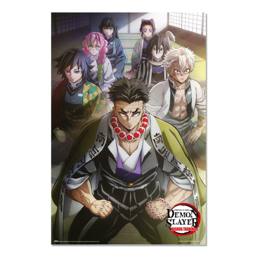 POSTER DEMON SLAYER ENTRAINEMENT DES PILIERS 1