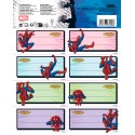 ETIQUETTES ADHESIVES MARVEL SPIDERMAN