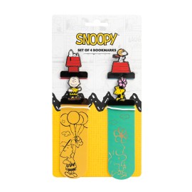 SET DE 4 MARQUE-PAGES SNOOPY 2