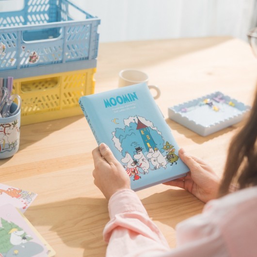 SET CARNET PREMIUM A5 AVEC STYLO MOOMIN