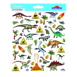STICKERS CLASSY DINOSAURES 2