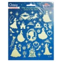 STICKERS CLASSY PRINCESSES PHOSPHORESCENTS