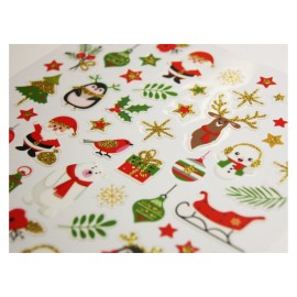 STICKERS CLASSY NOËL OBJETS DE NOËL 2