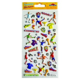 STICKERS TWEENY FOAMY FOOT PAILLETTES