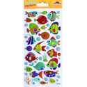STICKERS TWEENY FOAMY POISSONS PAILLETTES