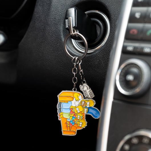 PORTE-CLÉS LES SIMPSON FAMILLE