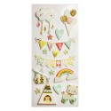 STICKERS SCENY SCRAP & DÉCO BÉBÉ RELIEF
