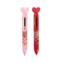 PRÉSENTOIR STYLOS 6 EN 1 CŒUR DE SAINT-VALENTIN