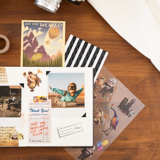 SET DE SCRAPBOOKING DISNEY PIXAR UP MY ADVENTURE BOOK